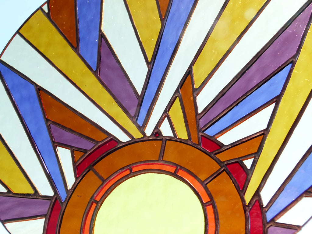 Art Deco saulė 2