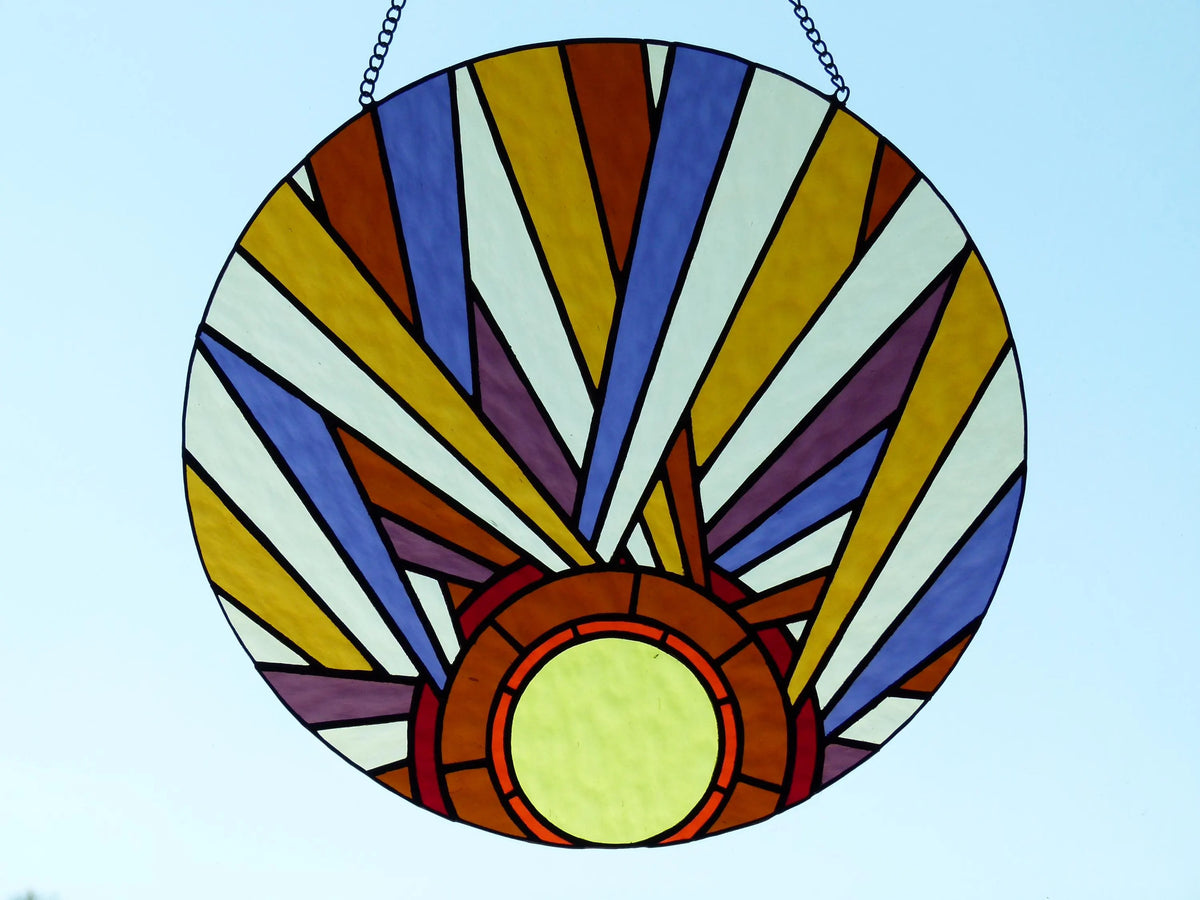 Art Deco saulė 2