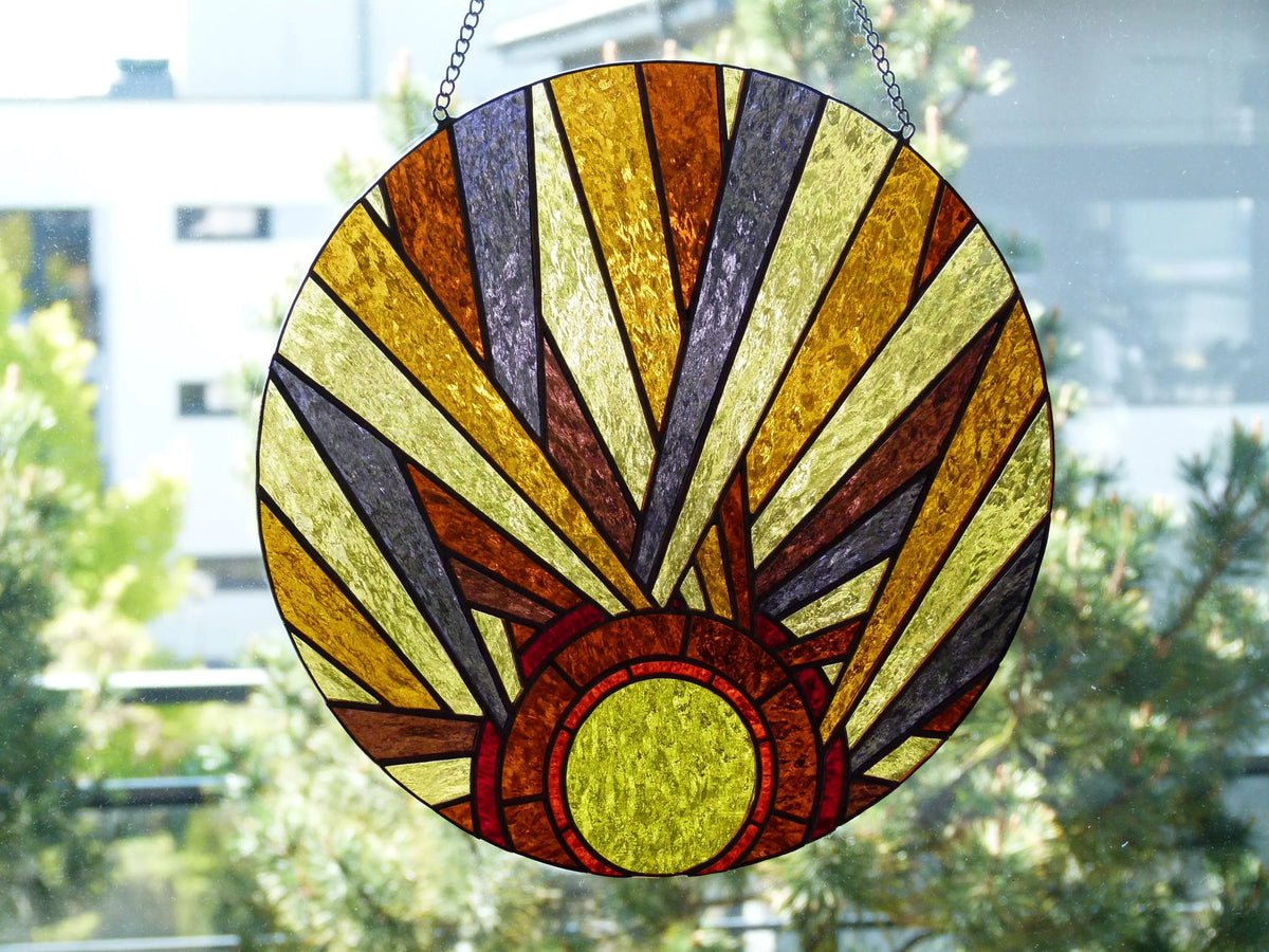 Art Deco saulė 2